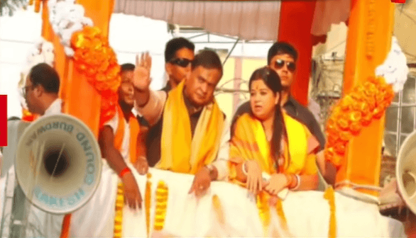 হেমন্ত বিশ্বশর্মার প্রচার